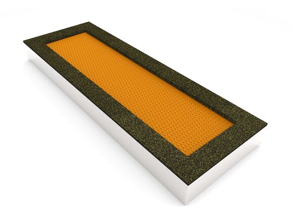 Inground-Trampolin TR-O470-OZ - orange