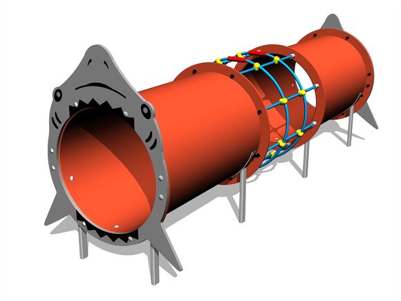 Haifisch MIDI (UV Beständigkeit) TUP2003K - metall