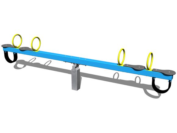 Viersitz-Balkenwippe VH401KB - blau