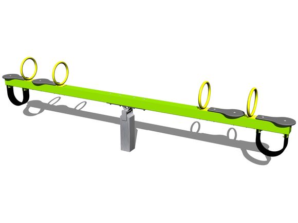 Viersitz-Balkenwippe VH401KE - Limette