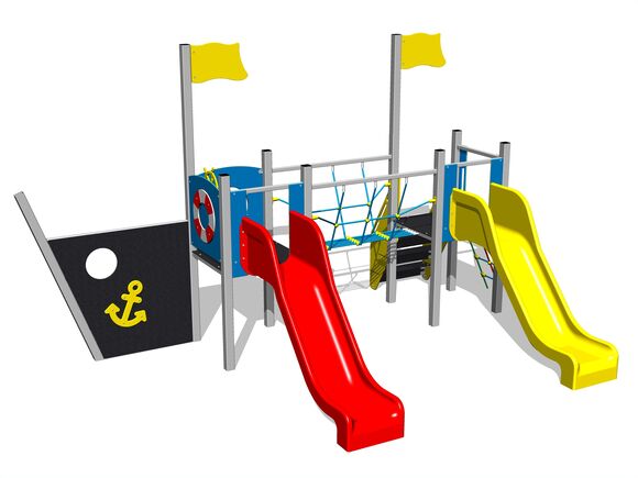 Spielset Schiff UNK2031KS - silber