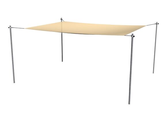 Sandkastenbeschattung verschiebbar für 6Kant-Sandkasten ZPI6000