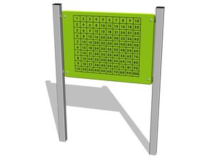 Spieltafel - silber