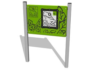 Spieltafel - silber