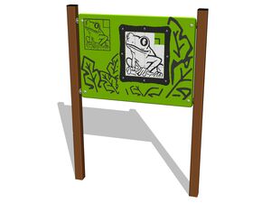Spieltafel - braun