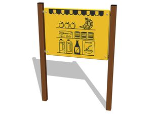 Spieltafel - braun