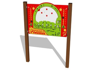 Spieltafel - braun