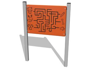 Spieltafel - silber