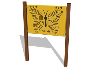 Spieltafel - braun
