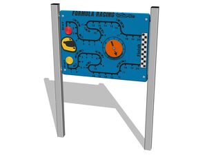 Spieltafel - silber