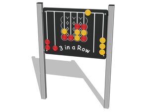 Spieltafel - silber