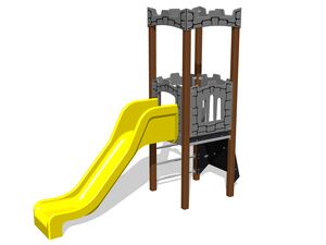 Burgspielset UNH1017K - metall
