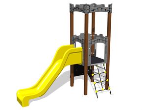 Burgspielset UNH1054K - metall