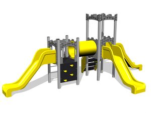 Burgspielset UNH2034KS - silber