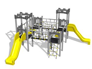 Burgspielset UNH4016K - metall