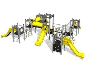 Burgspielset UNH7011KS - silber
