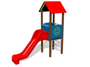 Klassische Spielaufstellung UNK1018KW - braun