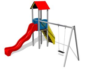 Klassische Spielaufstellung UNK1025K - metall