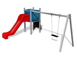 Klassische Spielaufstellung UNK1008KS - silber