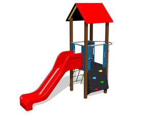 Klassische Spielaufstellung 4U1038KW - braun