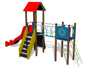 Klassische Spielaufstellung UNK2027KW - braun