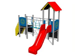 Klassische Spielaufstellung UNK2038KS - silber