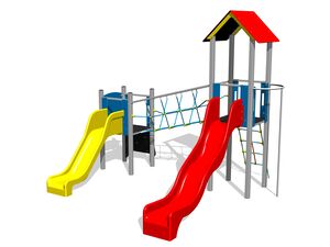 Klassische Spielaufstellung - silber