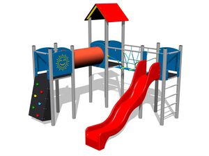 Klassische Spielaufstellung UNK3005KS - silber