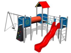 Klassische Spielaufstellung UNK3006KS - silber