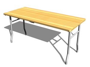 Tisch MILA für Erwachsene LAV0306ZD (Faltend)