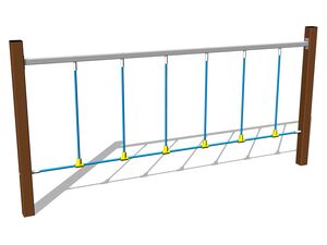 Affenspur Springseil - braun