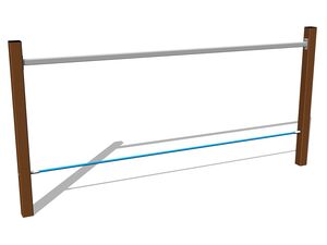 Affenspur Balance-Seil - braun