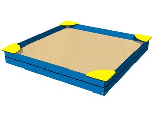 Sandkasten mit Sitzflächen 2x2 m PIP2020BY