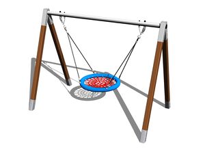 Kettenschaukeln Vogelnest RH170K - metall (f.h. 1,5 m)