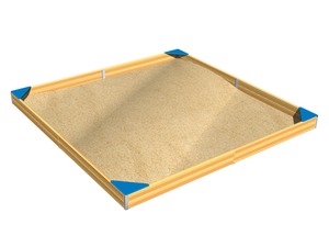 Sitze für 4-Kanten-Sandkasten SP001