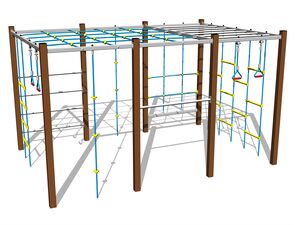 Klettergerüst - braun