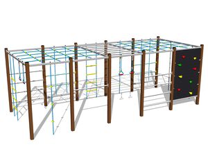 Klettergerüst - braun