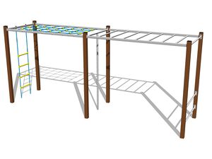 Klettergerüst - braun