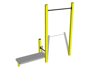 Street-Workout-Kombination - gelb