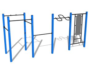 Street-Workout-Kombination WS8012BD - blau