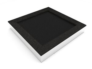 Inground-Trampolin TRA-C260-DZ - schwarz