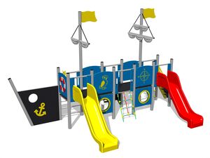 Spielset Schiff UNK5005KS - silber